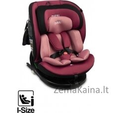 Caretero automobilinė kėdutė MOKKI I-SIZE DIRTY PINK (40-150)