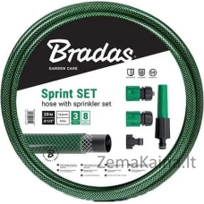 Tiekimo žarna su purkštuvu SPRINT 1/2" 20m Bradas WFS1/220SET