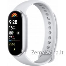 Xiaomi Smartband Xiaomi Mi Band 9 išmanusis laikrodis sidabrinis