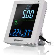 Bresser Bresser CO² Air Quality Monitor baltas oro valytuvas