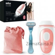 Braun epiliatorius Braun Silk-expert mini elektroninis šviesos impulsų epiliatorius