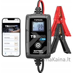 Viking TOPDON akumuliatorius ir TB6000 PRO automatinis akumuliatoriaus testeris