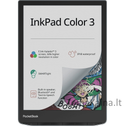 „PocketBook InkPad Color 3“ skaitytuvas (PB743K3-1-WW-B)