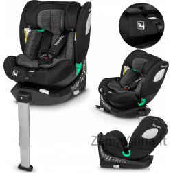 Automobilinė kėdutė Lionelo Braam i-Size automobilinė kėdutė, 0-36 kg, Carbon Black