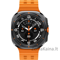 Samsung Samsung® išmanusis laikrodis | Galaxy Watch Ultra – titano pilka (oranžinis dirželis)