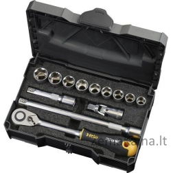 Felo įrankių rinkinys TOOL SET 1/2'' FELO ERGONOMIC 12 VIENETŲ + RETŠKAS (1 RINKINYS)