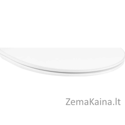 Toya FALA klozeto sėdynė SLIM 2in1 UF LĖTAI UŽDARYMOSI