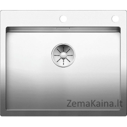 Blanco kriauklė BLANCO CLARON 550-IF/A poliruotas plienas, automatinis kamštis, InFino, PushControl