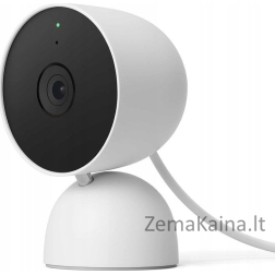 „Amazon“ IP kamera „Google Nest Cam Indoor Camera“ (2 kartos) Snow