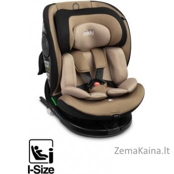 Caretero automobilinė kėdutė MOKKI I-SIZE BEIGE (40-150)