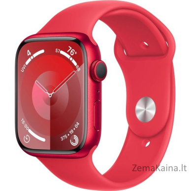 Išmanusis laikrodis Apple Watch 9 GPS + Cellular 45mm Red Alu Sport S/M Red (MRYE3QP/A)