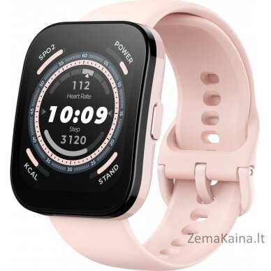 „Amazfit Bip 5 Smartwatch Pink“ (W2215AP2N)