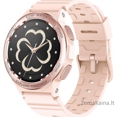 „Kumi K6 Smartwatch Pink“ (KU-K6 / PK)