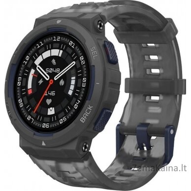 Amazfit Active Edge išmanusis laikrodis juodas (W2212EU2N)