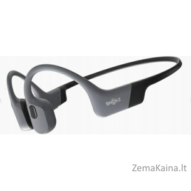 Shokz ausinės Shokz OpenSwim Pro Gray belaidės ausinės