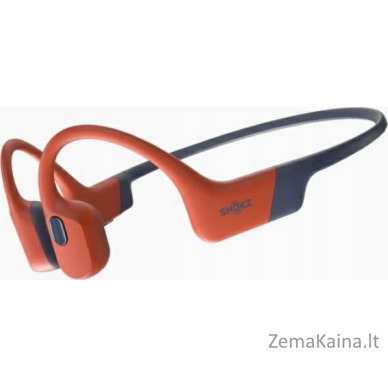 Shokz ausinės Shokz OpenSwim Pro Red belaidės ausinės