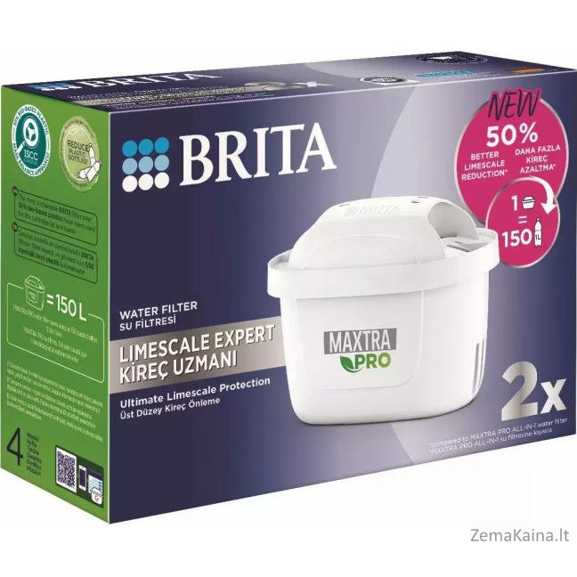 Brita oro drėkintuvas BRITA vandens filtras MXpro LIMESCALE Exper