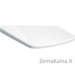 Geberit Geberit Selnova Kompaktiška unitazo sėdynė Tualeto sėdynė, tvirtinama viršuje, geometrinė forma, lėtai užsidaro, persidengiantis klozeto sėdynės užvalkalas, antibakterinis [36]
