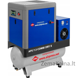 Airpress kompresorius APS 7.5 COMBI DRY X CREW COMPRESSOR