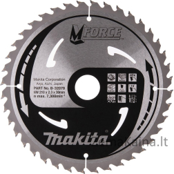 Makita MAKITA diskinis pjūklas 170x30x16z MAKFORCE WOOD >>>B-32122