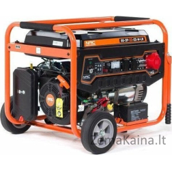 Tiekimas NAC GENERATOR 5.5kW 400V AVR SU STARTER bloku