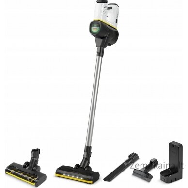 Karcher vertikaliai veikiantis dulkių siurblys Karcher VC 6 belaidis mūsų šeimos dulkių siurblys