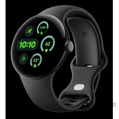 „Google Pixel Watch 3“ (41 mm) LTE obsidiano išmanusis laikrodis