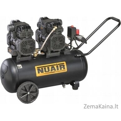 Nuair automobilio kompresorius, BE ALYVOS, TYLIUS KOMPRESORIUS 50L 8BAR 3KM