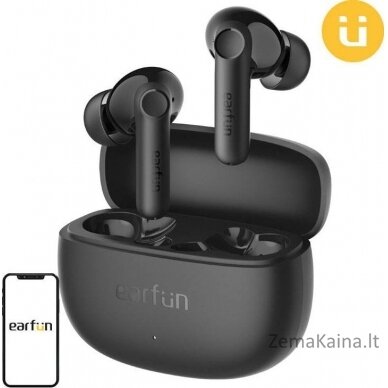 TWS EarFun Air life ausinės (juodos)