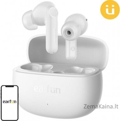 TWS EarFun Air life ausinės (baltos)