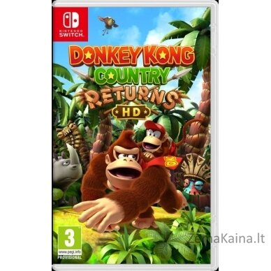 „Nintendo Switch“ – „Donkey Kong Country Returns“ HD žaidimas