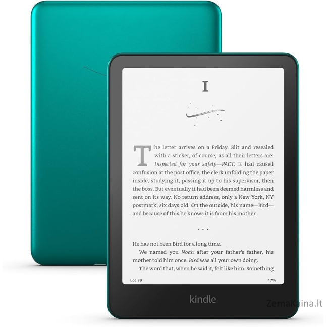 Amazon Kindle Paperwhite 12 gen. 32 GB skaitytuvas su reklama žalia (B0CFPLP3YL)