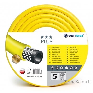 Cellfast Garden Hose Plus 1/2" 25m (10-200)