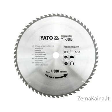 „Yato Dislleble for Wood 400x30mm 60z“ (YT-6086)