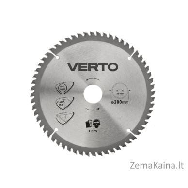 Verto aliuminio galiuko Widiowa 200x30 mm 60 dantų 61H190