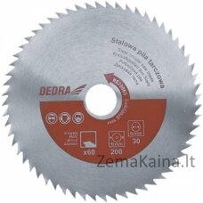 Dedra Stalowa Dyłowa Wood Paw 250x60x30 - HS25060