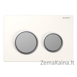 Geberit Omega 20 nuleidimo mygtukas tualetui baltas (115.085.KH.1)