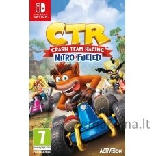 „Crash Team Racing“ nitro varomas „Nintendo“ jungiklis