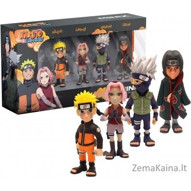 4 Naruto Shippuden Minix 7 cm figūrėlių rinkinys 1