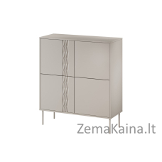 4D komoda TRESSE 100x40x110 kašmyro matinis