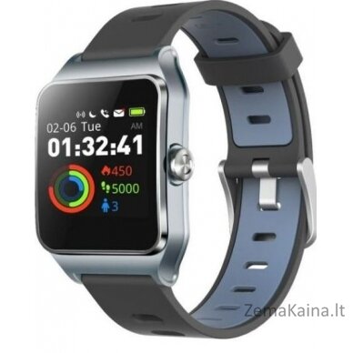 „Smartwatch UMAX U-Band P1 Pro Black-Blue“ (UB523)