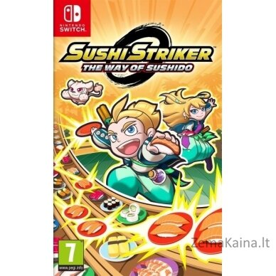 „Sushi Striker“: „Sushido Nintendo Switch“ būdas