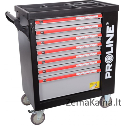„Pro-Line“ įrankis „Trolley 2“ lentynos 7 stalčiai (33127)