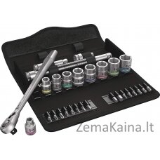 WERA 8100 SB 8 „Zyklop“ metalo įrankių rinkinys 29 EL. (05004048001)