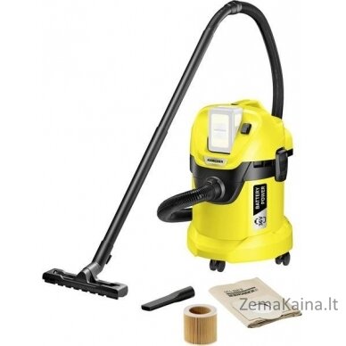 „Karcher WD 3“ akumuliatoriaus dulkių siurblys (1.629-910.0)