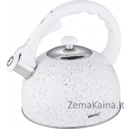 Kinghoff Kettle su švilpuku 2.6L Kinghoff KH-1407 marmuras