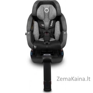 Lionelo Lukas autokėdutė 0-18kg juoda ir pilka