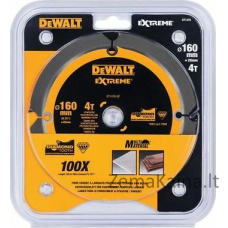 „DeWalt Piła Piła 160x20MMX4Z“ pluošto cementas (DT1470-QZ)