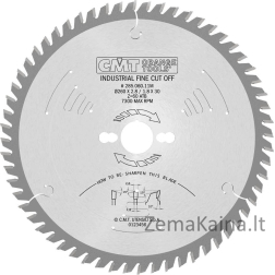 CMT Piła HM 260x30x2.8/1,8 Z = 60 15ATB (285.060,11m)