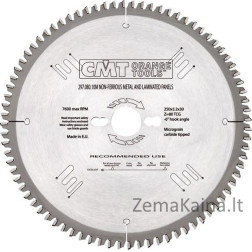 CMT HW D = 210 F = 30 Z = 64 K = 2,8/2,2 (296,210,64m)